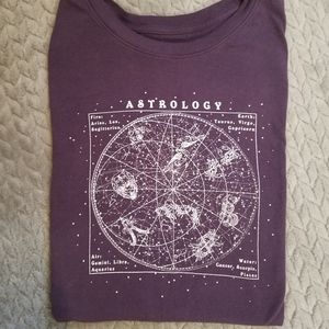 Astrology Oversized Graphic Tee
